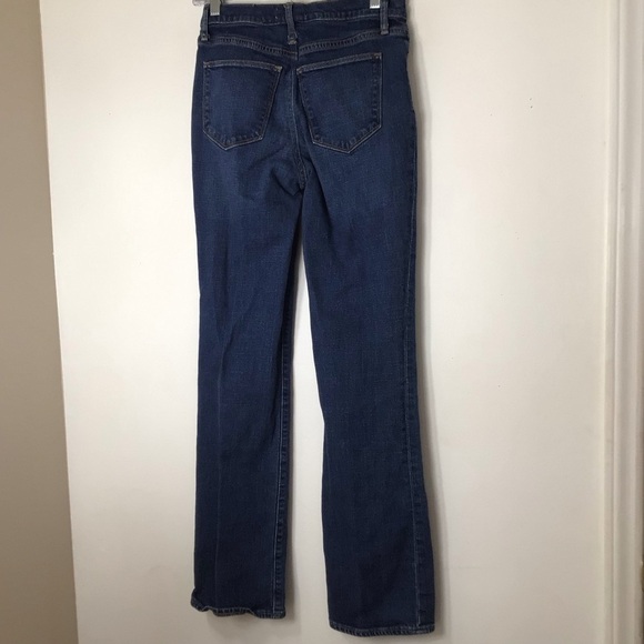 Gap jeans women 27 blue button fly bootcut flare - Picture 5 of 10